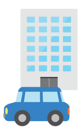 イラスト：車両避難