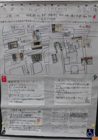 写真：多摩市のバリアフリーの設備