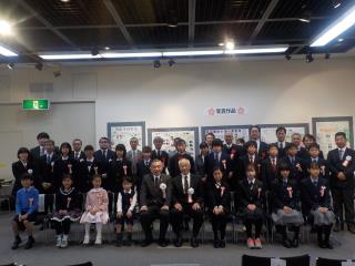 環境地図作品展集合写真