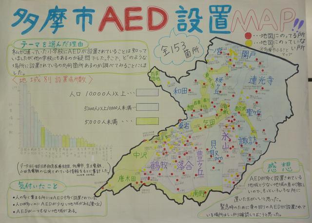 写真：多摩市AED設置マップ