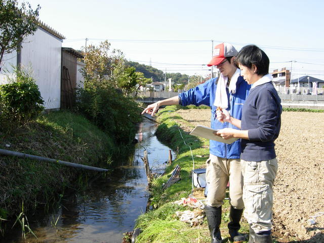 写真：ゴガンコウジマエノヨウスイロノイキモノチョウサノヨウス2