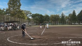 諏訪北公園野球場写真1