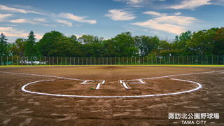 諏訪北公園野球場写真2