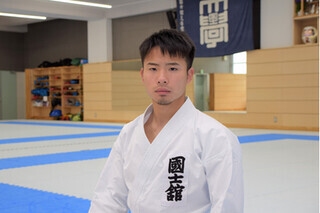 写真：関根斗夢選手（空手）近影