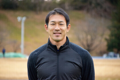 写真：右代啓祐選手　近影