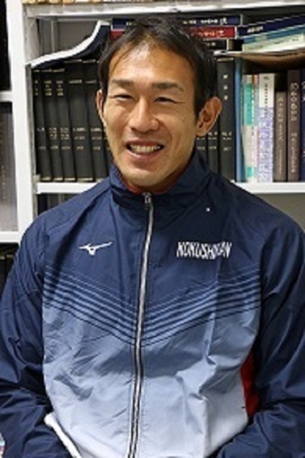 写真：右代啓祐選手（十種競技）近影