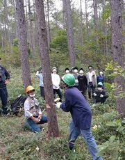写真：多摩市民の森標識
