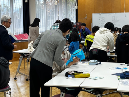 令和6年度第2回教育訪問　小学校授業見学の様子