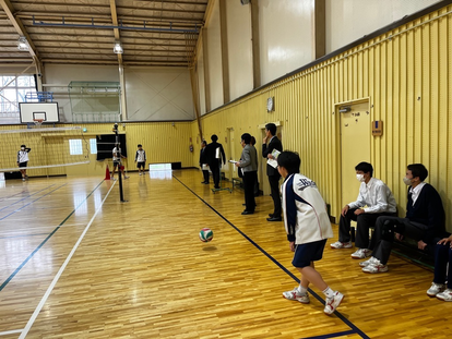 令和6年度第2回教育訪問　中学校授業見学の様子