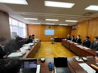 令和7年度第2回　小学校懇談会の様子