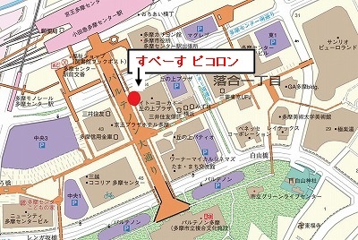 地図:すぺーす ピコロン案内図