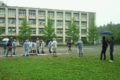 写真：撮影風景（東永山複合施設）