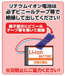 電池の絶縁方法