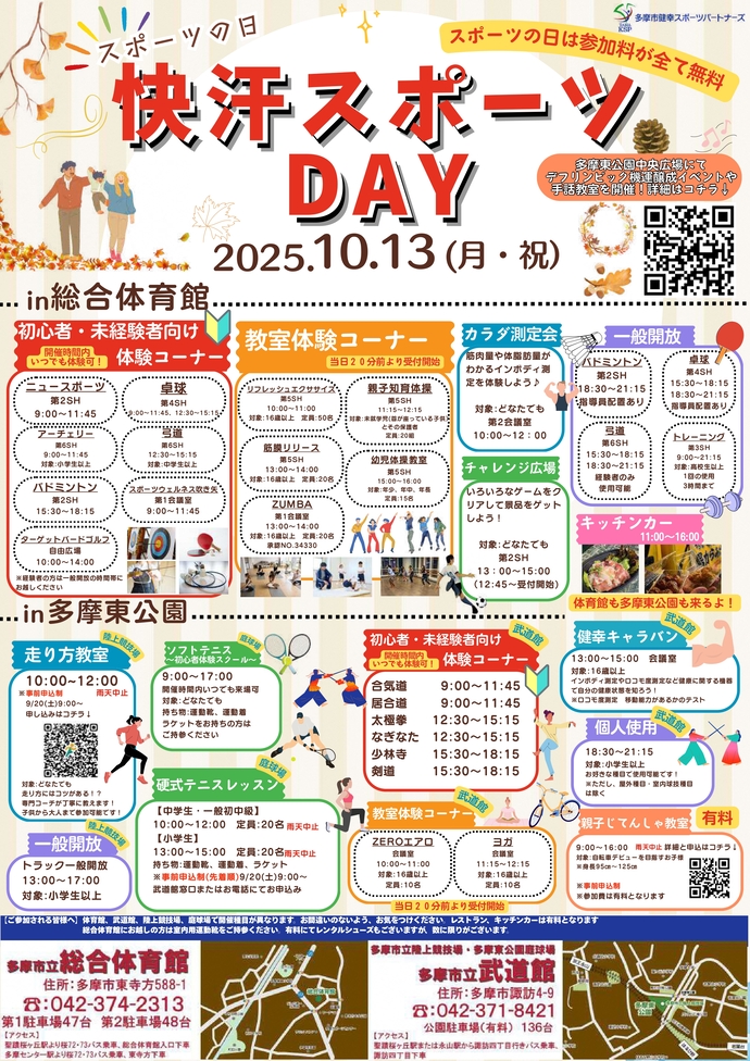 快感スポーツDAY実施内容