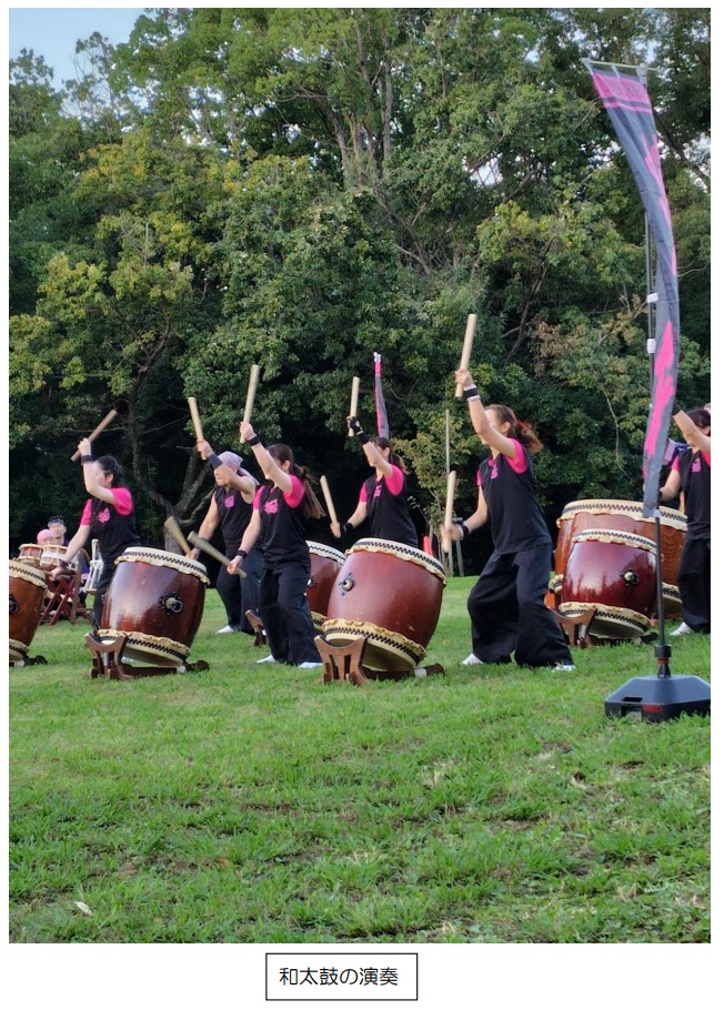 和太鼓の演奏