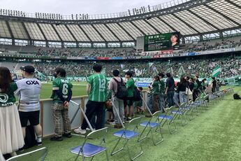 選手アップ見学会の様子