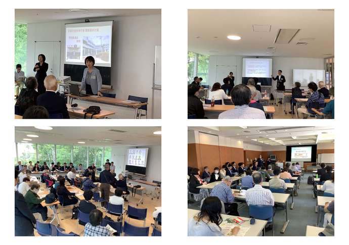 春の議会報告会の様子