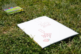 グループ名が書かれたボード