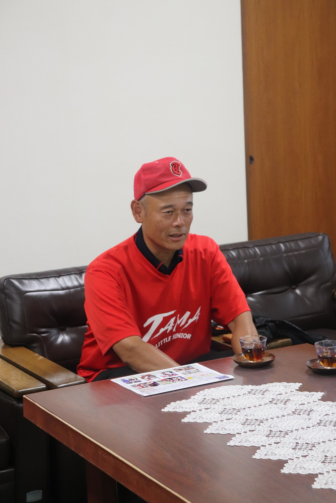 妹尾会長の写真