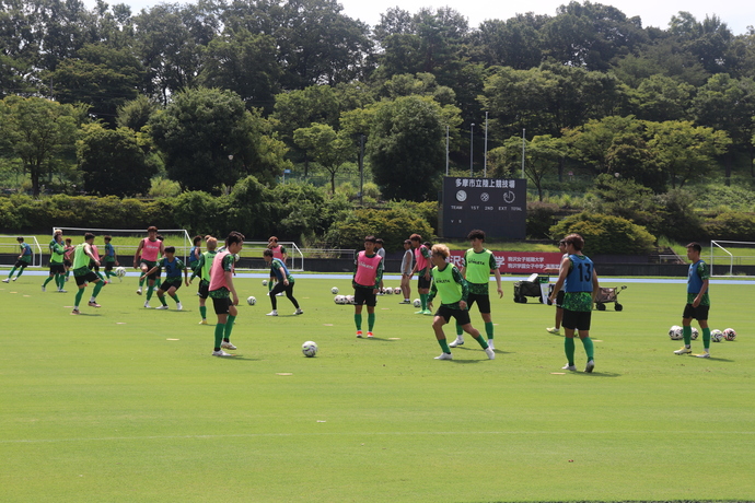 東京ヴェルディ練習風景