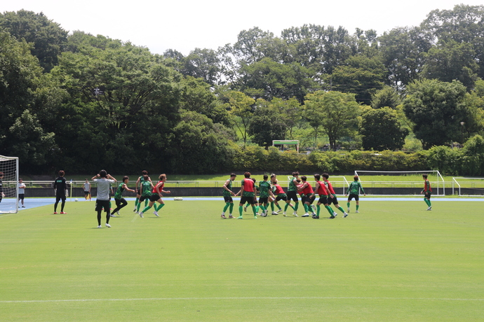 東京ヴェルディ練習風景