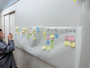 アイデア出しの様子