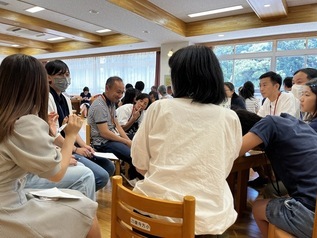 写真:令和5年度第1回エリアミーティングの様子