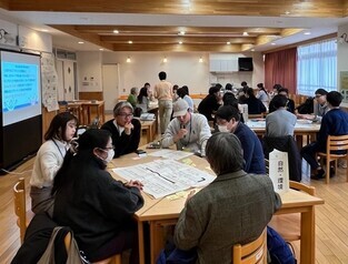 写真:令和5年度第3回エリアミーティングの様子