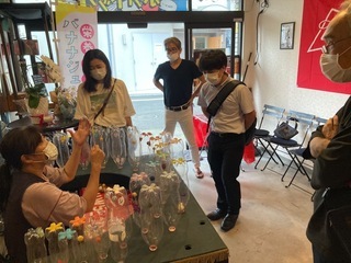 写真：音楽・文化グループミニプロジェクトの様子