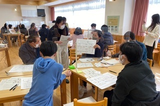 写真：令和3年度第2回エリアミーティングの様子