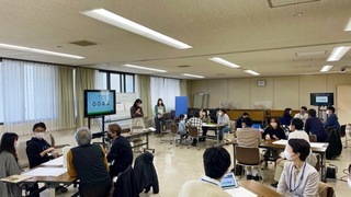 写真：令和3年度第3回エリアミーティングの様子