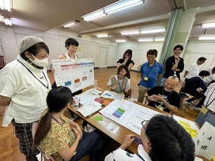 写真:令和6年度第1回エリアミーティングの様子