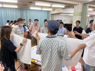 写真:令和6年度第1回エリアミーティングの様子