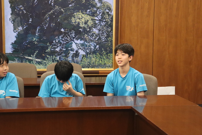 キャプテンの写真