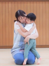 ふれあいリトミックの写真