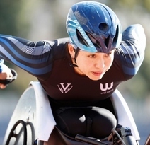 土田選手の写真