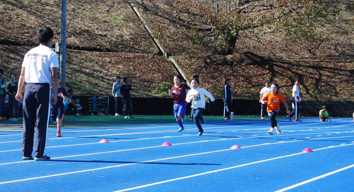陸上教室の様子2