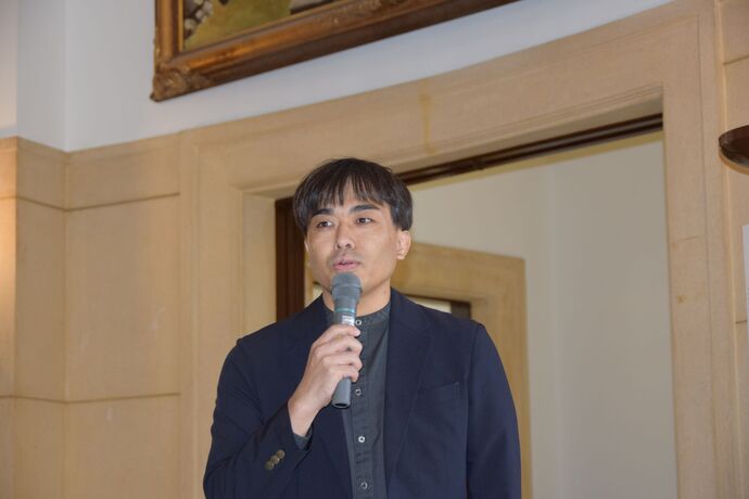 一般社団法人DOCOMOMO Japan　玄田事務局長のご挨拶の写真