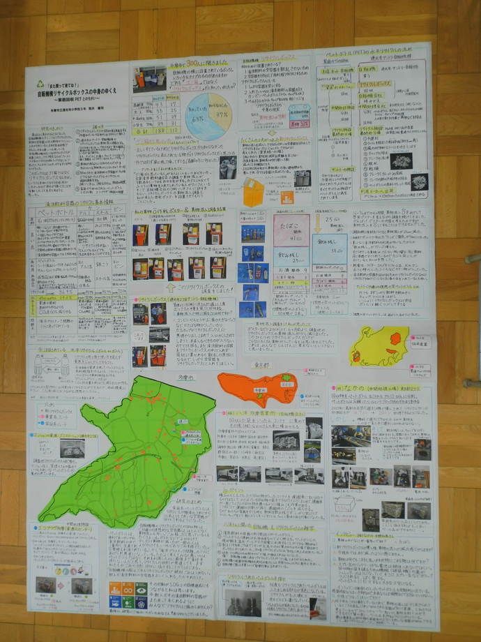 「また戻って来てね!」自販機横リサイクルボックスの中身のゆくえ～家庭回収PETとのちがい～