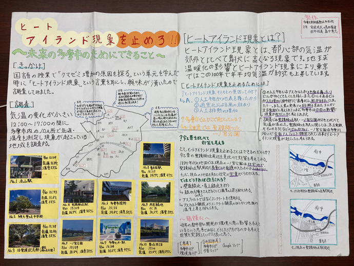 ヒートアイランド現象を止めろ！未来の多摩市のためにできること