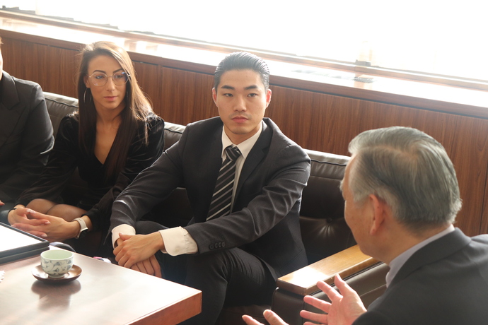 菅原選手・ラウラ選手