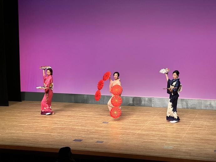 第47回多摩市民文化祭の様子（日本舞踊）