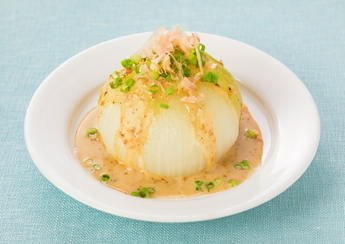 まるごと玉ねぎのレンジ蒸し