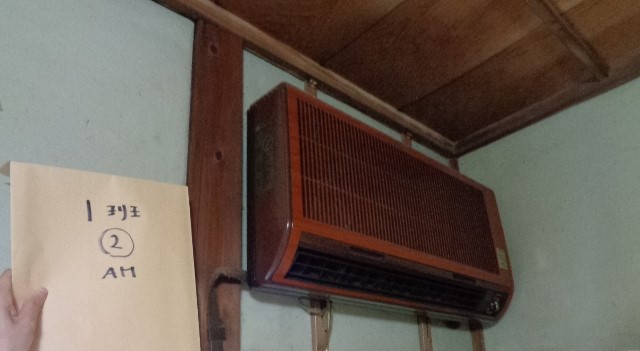 写真1：エアコンの写真