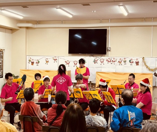 クリスマスコンサートの様子