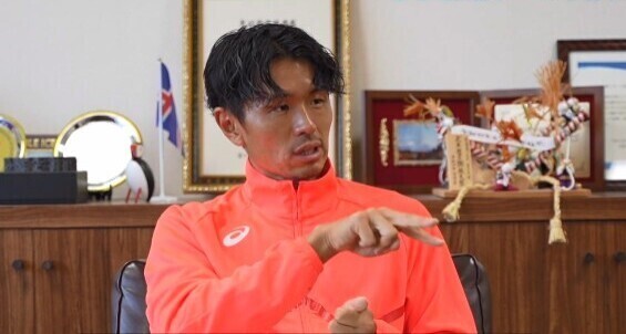 岡部選手（インタビュー）