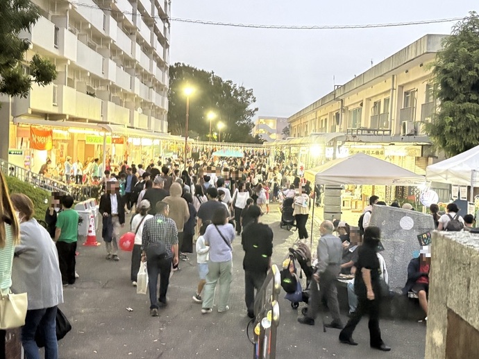 画像：多摩ランタンフェスティバル2025の写真（豊ヶ丘・貝取商店街）