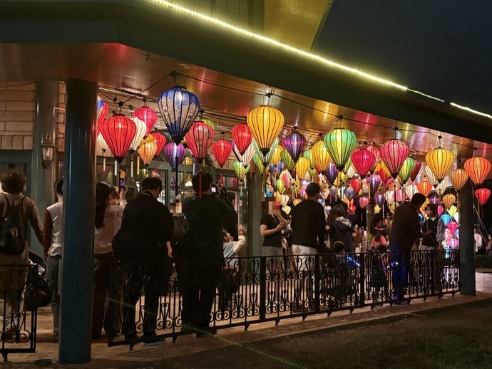 画像：多摩ランタンフェスティバル2025（ランタンの写真）