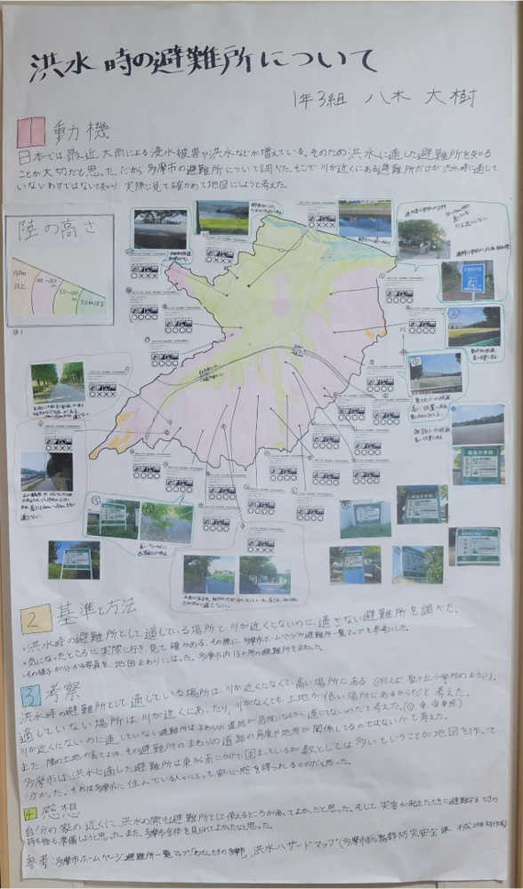 洪水時の避難所について