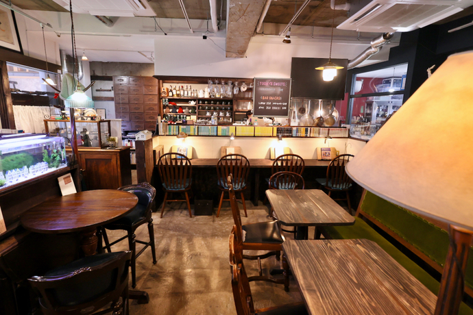 写真:「パドルビー」の店内の写真